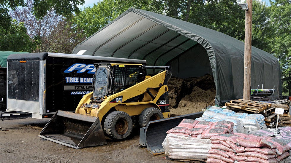 Finding the Right On-Site Storage for Landscaping Equipment and Supplies